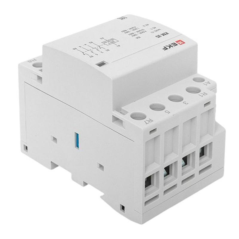 Контактор модульный КМ 25А 2NО+2NC (3 мод.) PROxima| km-3-25-22 | EKF — миниатюра 14