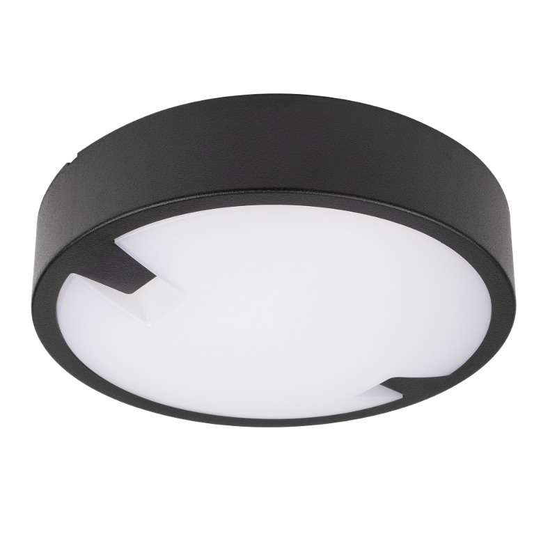 Светильник светодиодный для ЖКХ PBH - PC8-RA  18W 4000K BLACK IP65   черный корпус  | .5048478 | Jazzway — Jazzway