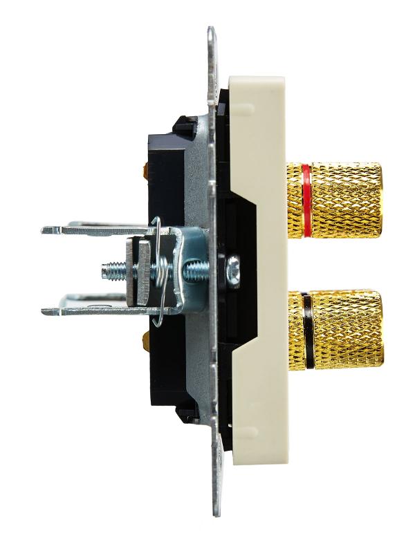 BRITE АудиоРозетка 4-местная РА10-БрКр бежевый | BR-S40-K10 | IEK — миниатюра 3