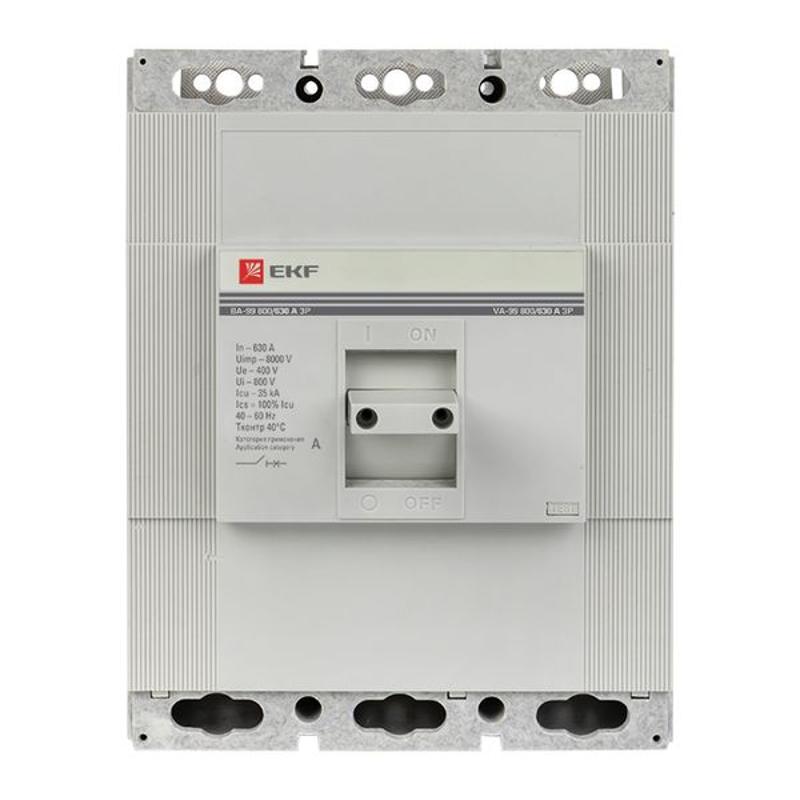 Выключатель автоматический ВА-99 800/630А 3P 35кА EKF PROxima | mccb99-800-630 | EKF — миниатюра 7