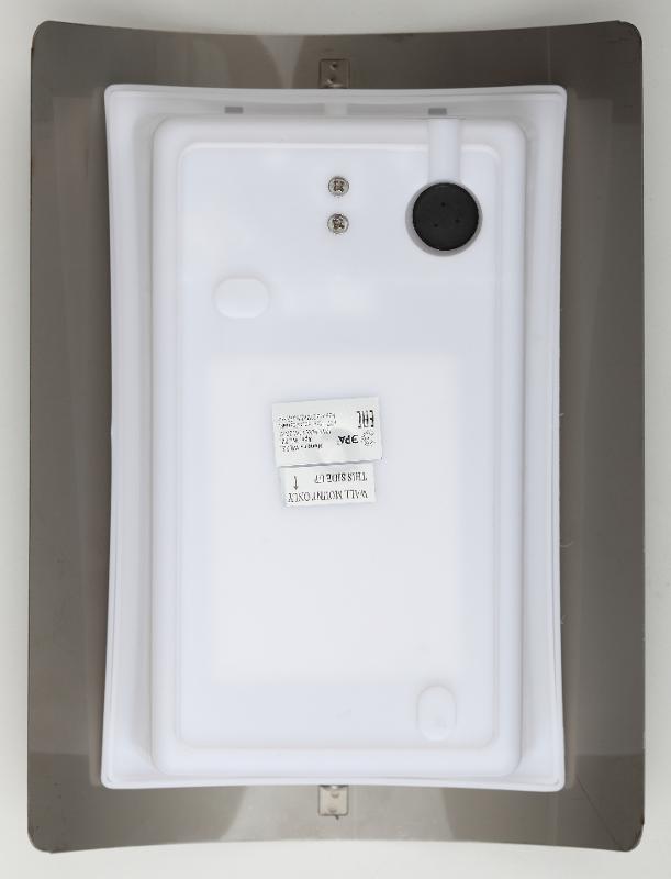 Декоративная подсветка WL22 E27 MAX40W IP44 хром/белый | Б0034621 | ЭРА — миниатюра 3