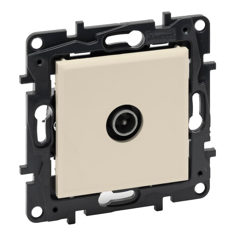 STRUCTURA Розетка TV проходная слоновая кость | 764271| Legrand — Legrand