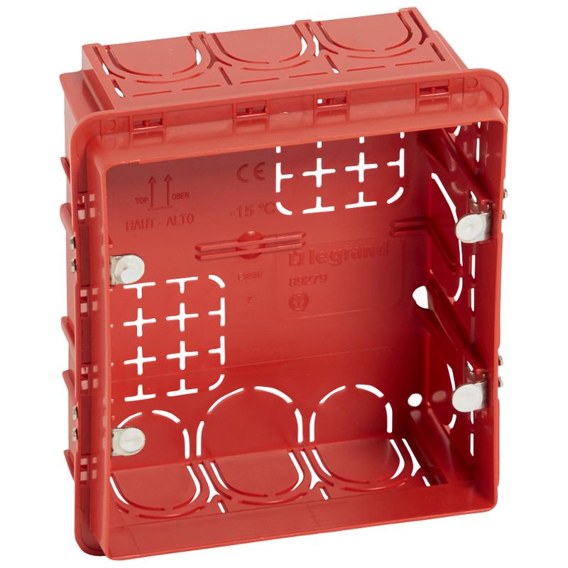 Коробка скрытого монтажа для сенсорной панели 3,5" Кат № 0 672 92 - для бетонных стен - MyHOME SCS | 089279 | Legrand — Legrand