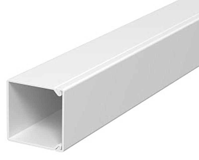 Мини-канал WDK с крышкой 25x25x2000 мм (высота борта 26 мм, крышка 25 мм) ПВХ белый RAL 9010 | 6191053 | OBO Bettermann — OBO Bettermann