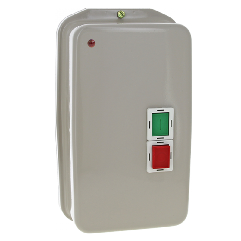 Пускатель в корпусе IP65 КМЭ 40А 230В с РТЭ и индикатором EKF PROxima | ctrp-r-40-230v-led | EKF — EKF