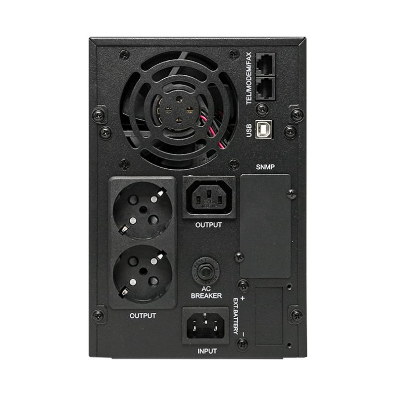 Источник Бесперебойного Питания Линейно-интерактивный E-Power PSW 600 2000 ВА PROxima, напольный, c АКБ 3 х 12В_9 Ач | PSW-620TB | EKF — миниатюра 5