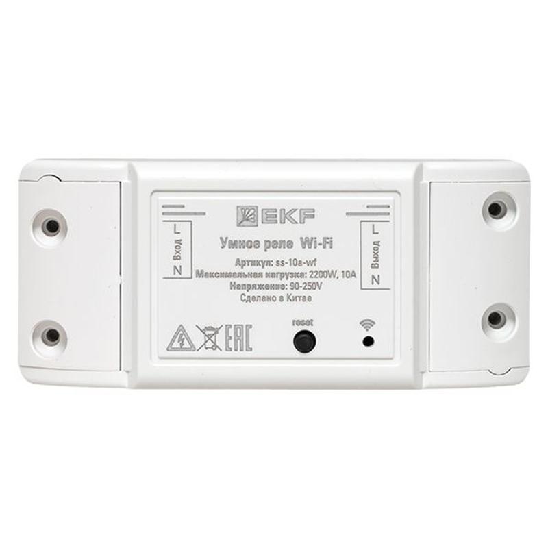 Умное реле 10А Wi-FI  Connect |ss-10a-wf| EKF — миниатюра 13