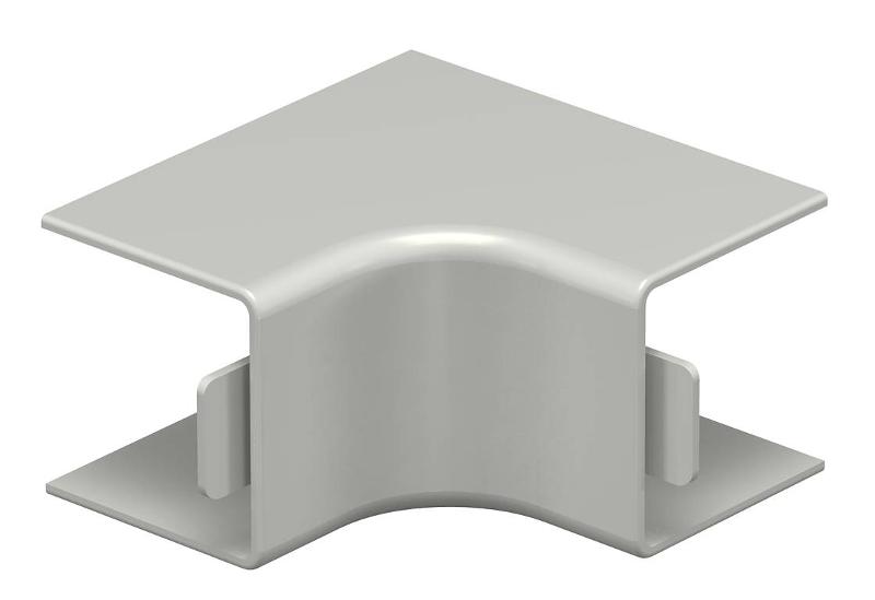 Крышка внутреннего угла кабельного канала WDK 25x25 мм (ПВХ,серый) (WDK HI25025GR) | 6158250 | OBO Bettermann — OBO Bettermann