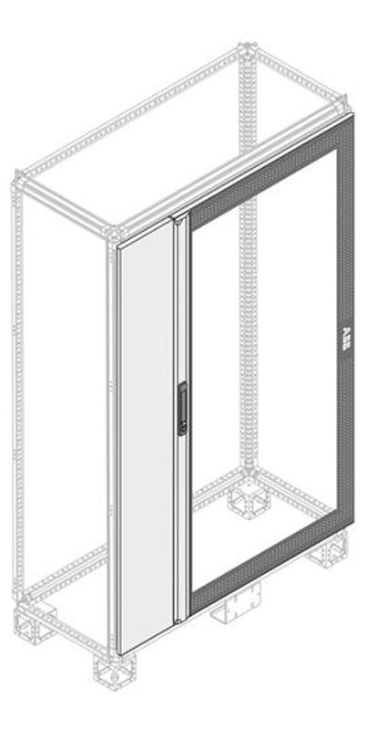 Дверь стек.IP40 с руч.H=2000мм W=1000мм|1STQ007346A0000 | ABB — ABB
