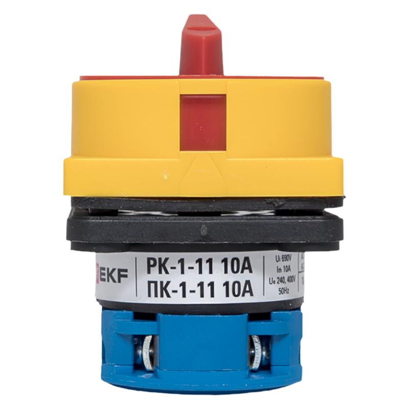 Переключатель кулачковый ПК-1-11 10А 1P "0-1" с блокировкой IP65  PROxima |pk-1-11-10-a65| EKF — миниатюра 6