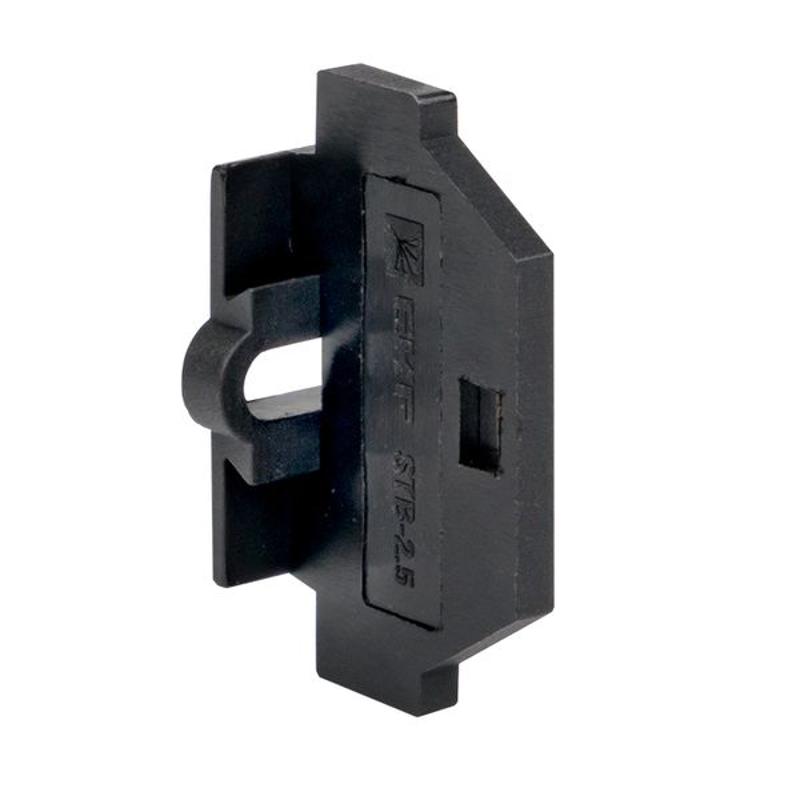 Заглушка для миниклеммы STB-2.5 (50 шт) черная PROxima | ep-stb-m-2.5-black-r | EKF — EKF