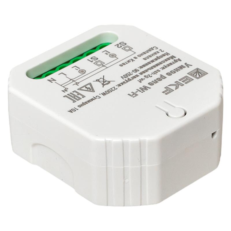 Умное реле в подрозетник 2-канальное Wi-Fi  Connect |ssh-2g-wf| EKF — миниатюра 8