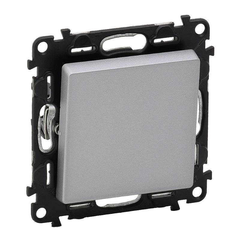 Valena LIFE DIY Алюминий Переключатель 1-клавишный 10А 250В | 752606 | Legrand — Legrand