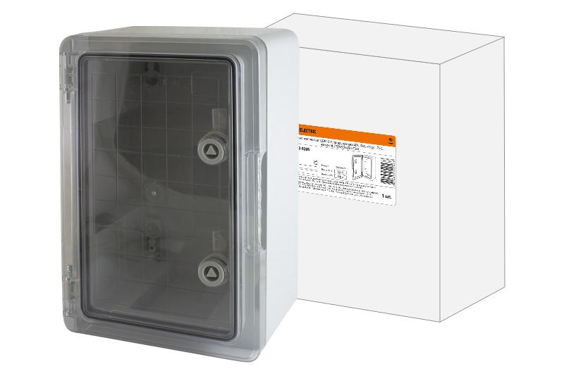 Бокс пластиковый ЩМП-0-8, прозрачная крышка ABS, IP65, -45 до +75 С, навесной, (700x500x250) | SQ0933-0208 | TDM — TDM ELECTRIC