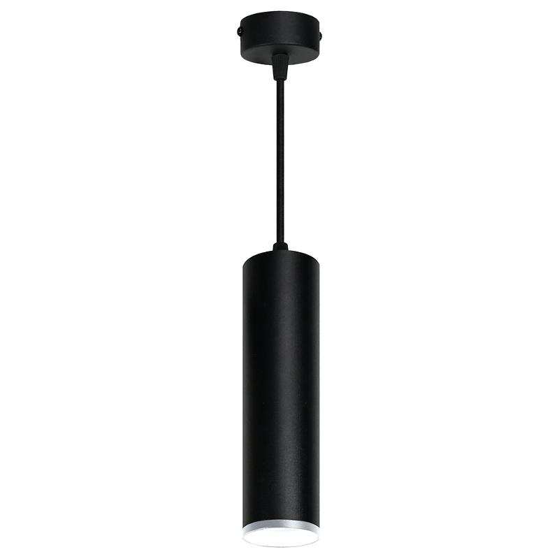 Светильник потолочный на подвесе MR16 35W 230V, черный D55*H200 ML1768 | 48086 | FERON — миниатюра 2