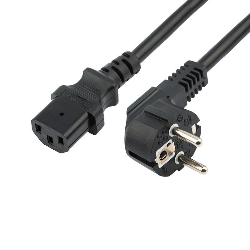 Шнур сетевой СЕЕ 7/7 (Schuko) – IEC 320 C13 3x0,75мм², длина 1,2м | 04-2732 | REXANT — REXANT