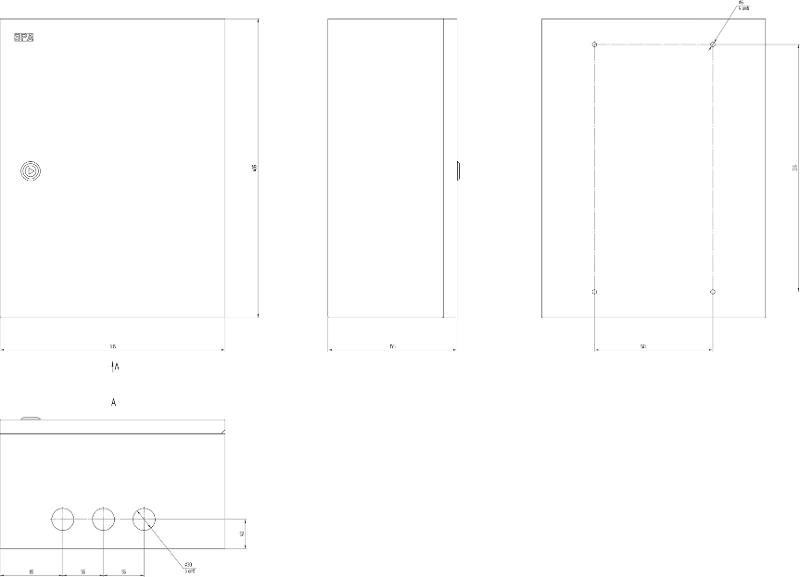  Щит с монтажной панелью металлический ЩМП-04 IP31 (400х300х165) SIMPLE | Б0041655 | ЭРА — миниатюра 2
