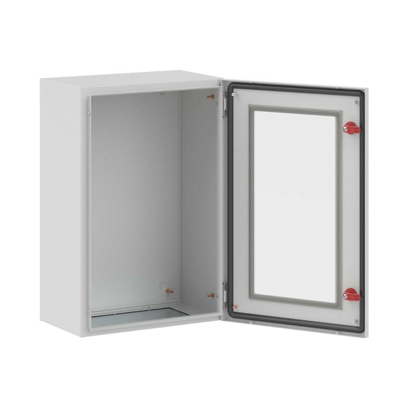 Корпус сварной навесной ST с прозрачной дверью и М/П ВхШхГ  600 x 400 x 250 | R5STX0649 | DKC — миниатюра 4