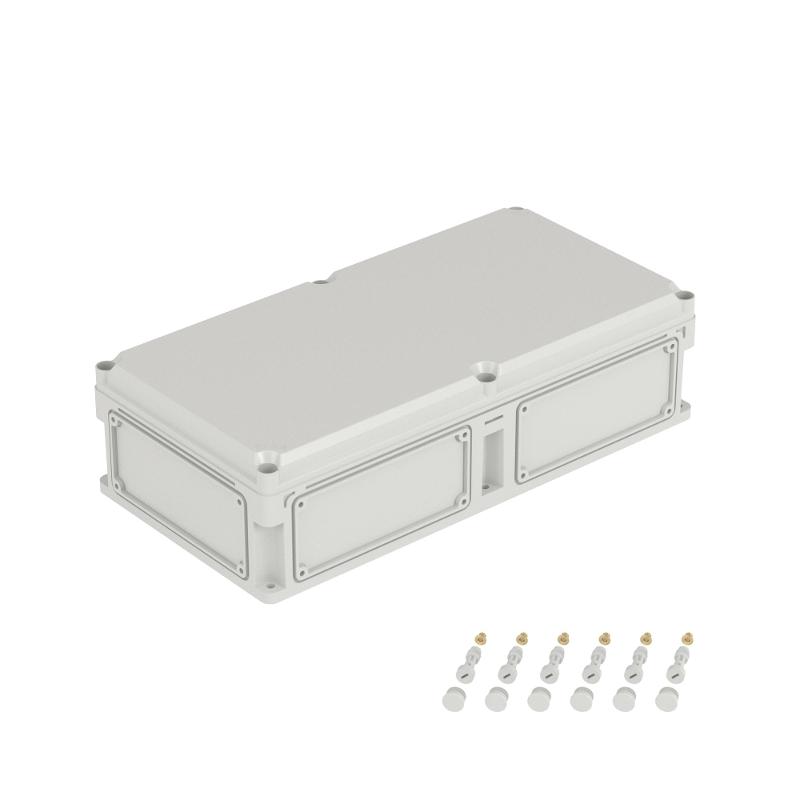 Корпус пластиковый RAM box IP67 600х300х160 мм (высота крышки 35) стенка с выбивными фланцами непрозрачная крышка | 563310 | DKC — DKC (ДКС)