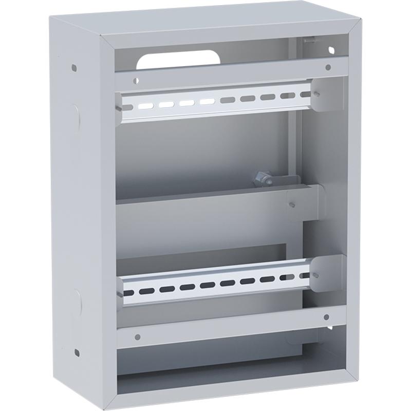 Ящик ЯУР с двумя din-рейками (ВхШхГ) 400х300х150 Basic | uerm2-din-400-bas | EKF — миниатюра 2