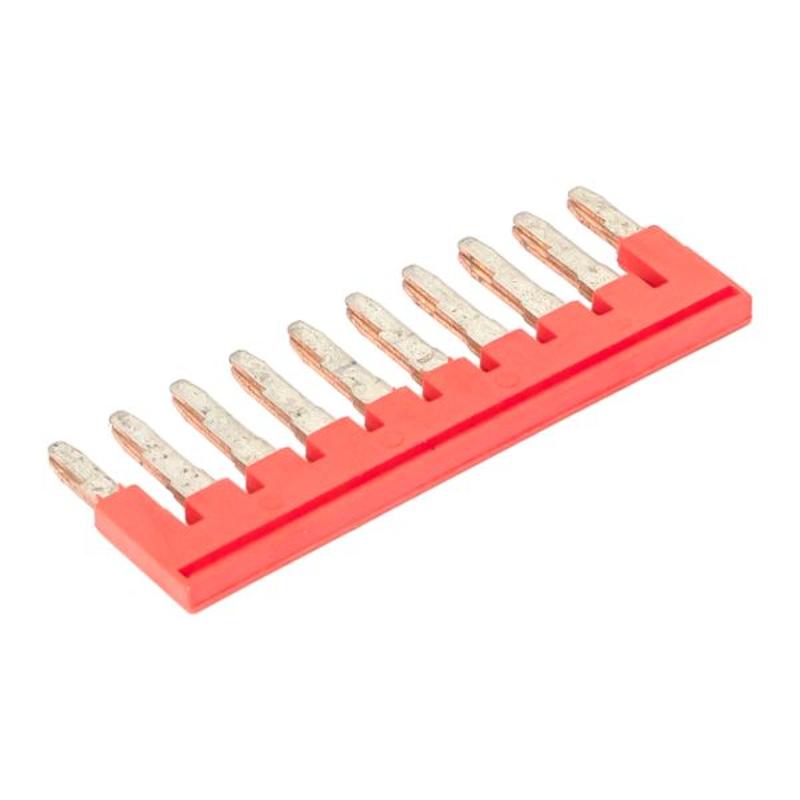 Перемычка втычная для JXB-ST-push-in 4 10PIN (10 шт.)  PROxima| plc-per-st-10PIN-4 | EKF — миниатюра 10