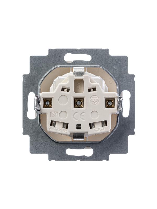 ABB Basic 55 Альп. белый Розетка с/з с защитными шторками | 2013-0-5278  | 2CKA002013A5278 | ABB — миниатюра 2