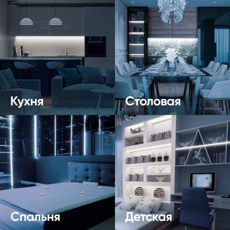 Лента светодиодная LS2835-27-252-24-33-4000К-triple-5m | Б0043105 | ЭРА — миниатюра 5