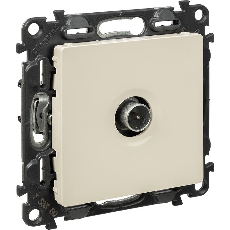 Valena LIFE DIY Сл.кость Розетка TV оконечная 10дБ 0-862 МГц. — миниатюра 4