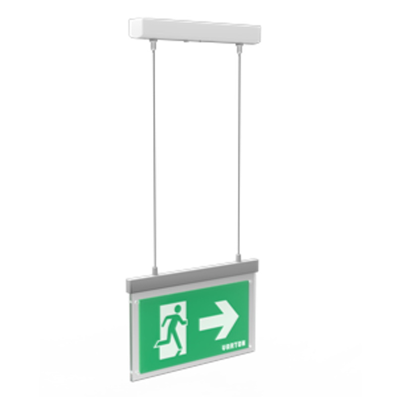 Световой указатель "ВАРТОН" Flip-подвес. серии Advanced 3W IP40 3ч | V1-EM-70432-30A01-4000365 | VARTON — VARTON