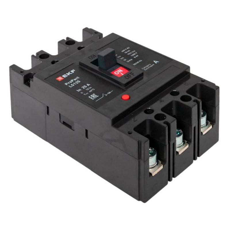 Выключатель автоматический LS125 18кА 3P 25А ProPact | mccb-125-18-3-25-ls | EKF — миниатюра 13