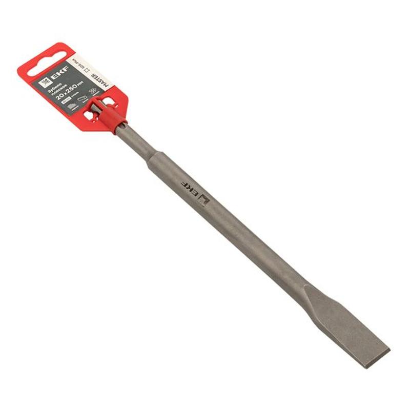 Зубило плоское SDS-plus 20х250 мм EKF Master | ch-20-250-ms | EKF — EKF