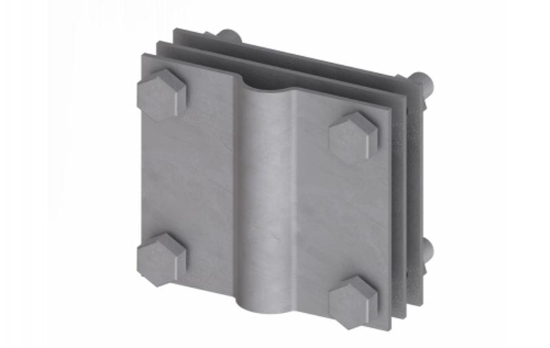 Соединитель стержень/полоса, 80х70 мм, INOX (замена на NE1302INOX) | NG3116INOX | DKC — DKC (ДКС)