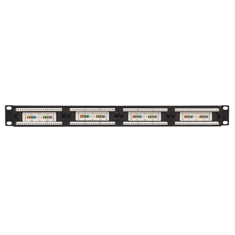 Патч-панель TERACOM PRO 19' Cat.5E 1U неэкранир. UTP 24 порта RJ-45 Dual IDC с органайзером | TRP-PPNL-5EUTP-C1U24 | EKF — миниатюра 11