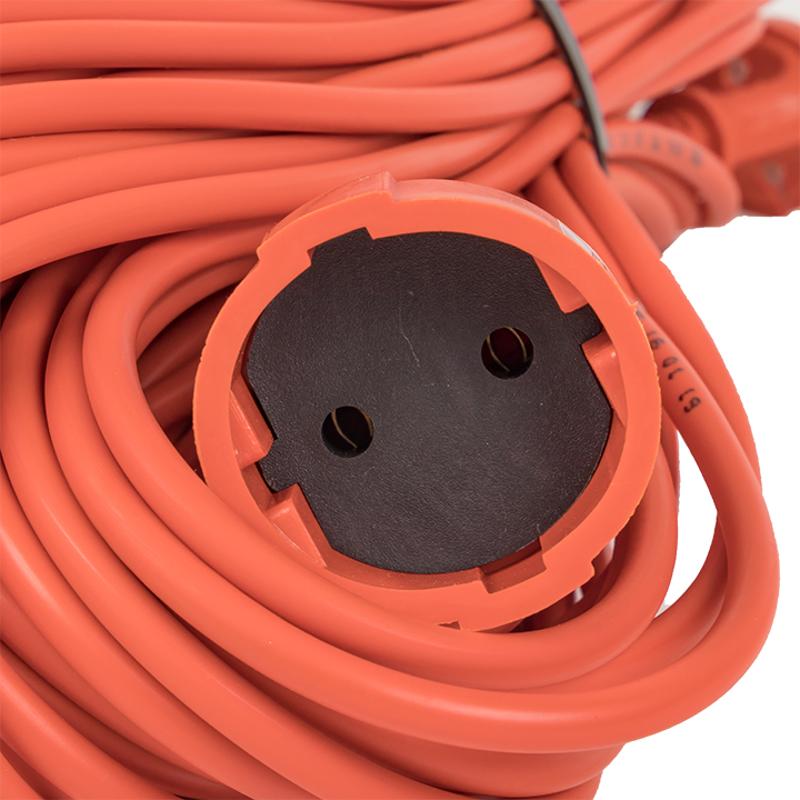 Удлинитель "Зевс 2.0" 50м без заземления ПВС 2*0,75 10А/2,3кВт PROxima  | USB02-10-275-1-50 | EKF — миниатюра 3