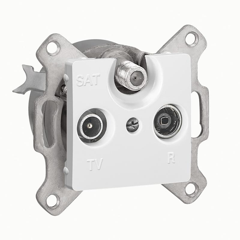 Cariva DIY РозеткаTV-FM-SAT звезда, бел. | 695957 | Legrand — Legrand