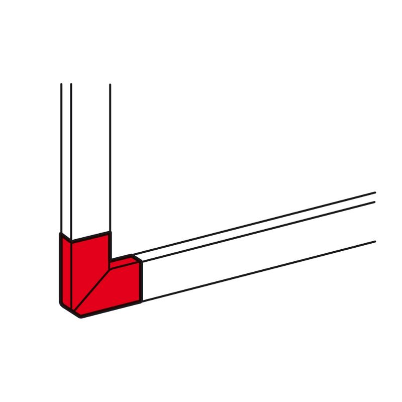 Угол плоский для к/к 50*150 DLP | 010789 | Legrand — Legrand