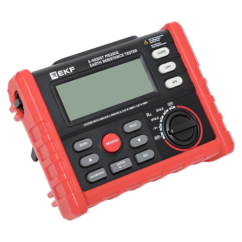 Измеритель сопротивления заземления цифровой E-Resist MS2302 | ms2302 | EKF — миниатюра 25