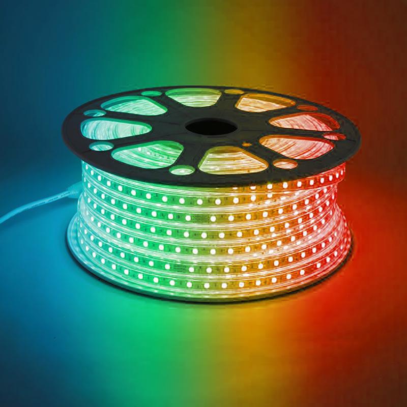 Лента светодиодная LS706 60SMD (5050)/м 11Вт/м 220V IP65, длина 50м, RGB | 32718 | FERON — фото 1 | Sento