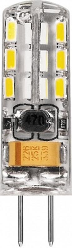 Лампа светодиодная LB-420 (2W) 12V G4 2700K капсула силикон | 25858 | FERON — Feron
