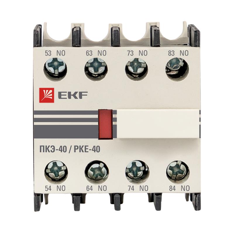 Приставка контактная ПКЭ-40 4NO EKF PROxima | ctr-sc-26 | EKF — миниатюра 12