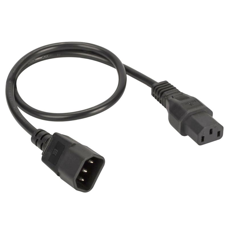 Кабель питания IEC320 C13 - IEC320 C14, 1.8 м, сечение 3 х 1,5 мм² | R5CORD3418 | DKC — DKC (ДКС)