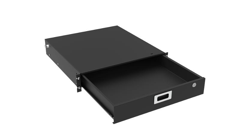 ITK Ящик выдвижной 19" 2U 460мм чер. РФ| ZP-SSB05-2U-45-R| ITK — ITK
