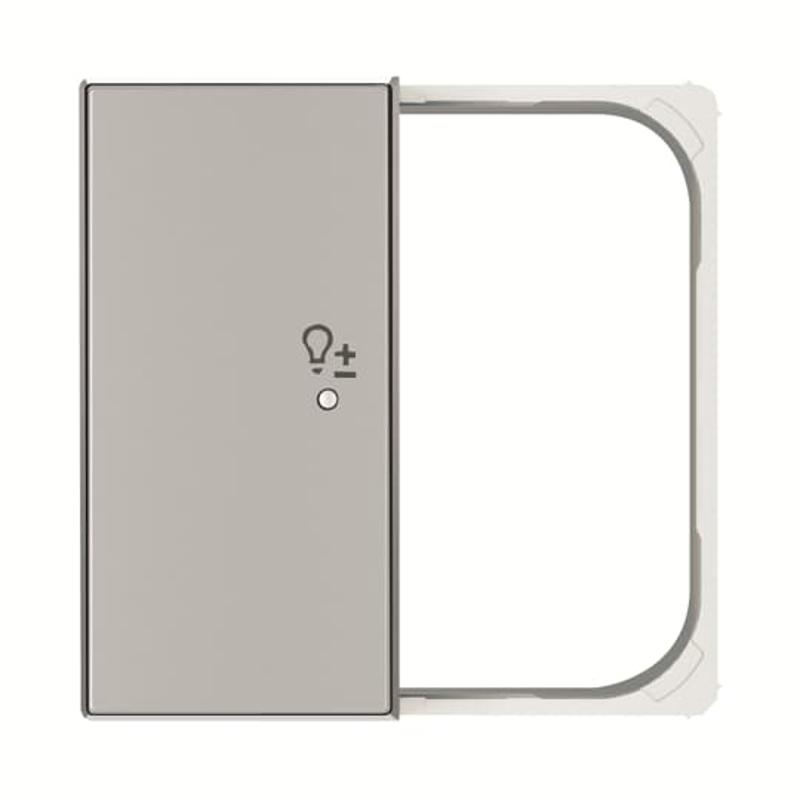 SRD-2-L-85PL Клавиша двойная левая free@home, SKY, светорегулятор, серебристая|2CLA852641A1301| ABB — ABB