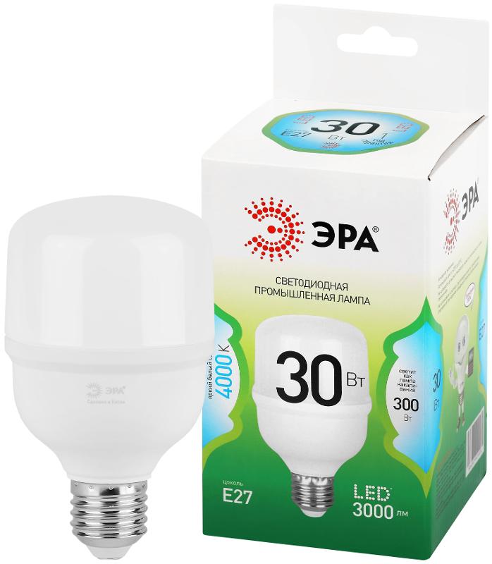 Лампа светодиодная  GREEN LINE LED POWER T70-30W-840-E27 GL Е27 30 Вт колокол яркий белый свет | Б0067068 | ЭРА — ЭРА (Энергия света)