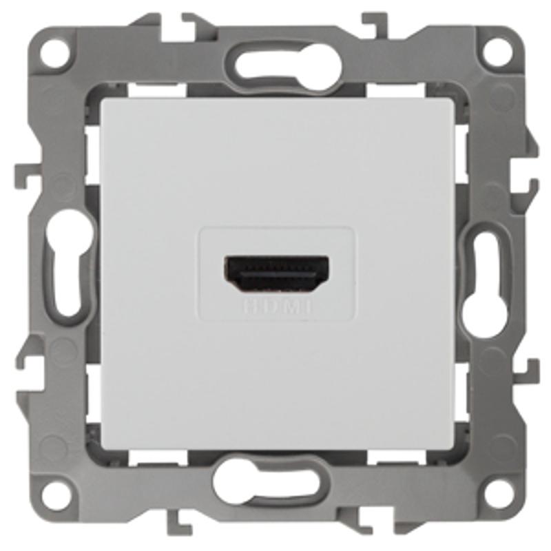 Розетка HDMI 12-3114-01  ,  белый  |Б0027481 | ЭРА — миниатюра 2