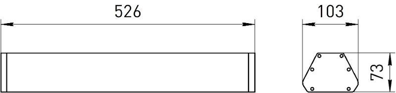 Светильник светодиодный промышленный подвесной IP54 100Вт 10500Лм 5000К Кп<5% SPP-404-0-50K-100 КСС Ш IC | Б0046676 | ЭРА — миниатюра 4