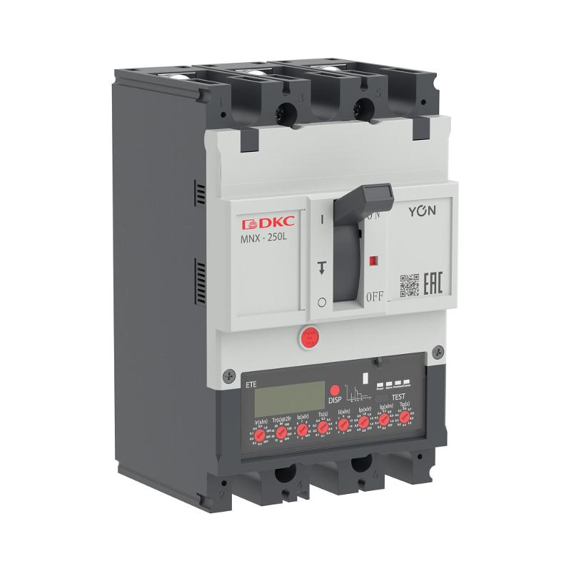 Авт. выкл. YON pro MNX250L 3P 40A 70kA при AC415V расц. ETE | MNX250L3PETE0040 | DKC — миниатюра 1