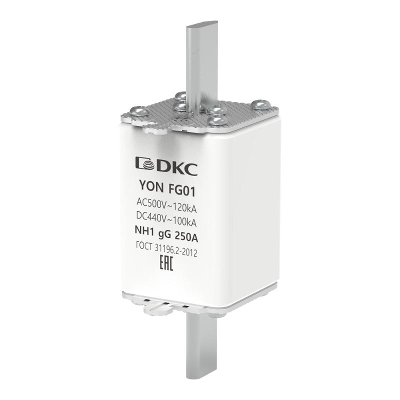 Предохранитель YON ножевого типа FG1 с одинарной индикацией 250А | 1FG01-0250 | DKC — DKC (ДКС)