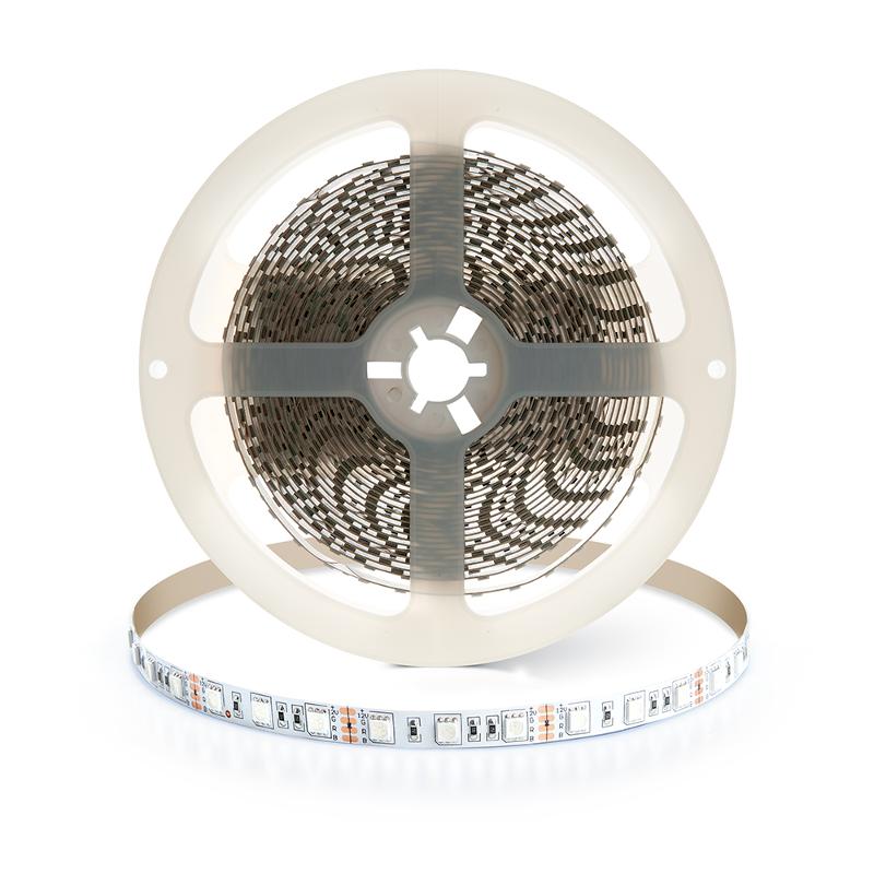 Лента светодиодная, 60SMD(5050)/m 14,4W/m 12V 5m RGB , LS606 | 41449 | FERON — миниатюра 2
