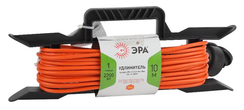 Удлинитель силовой ЭРА UFx-1-2x1.0-10m-IP44 на рамке б/з 1 гн 10м ПВС 2х1 | Б0043039 | ЭРА — ЭРА (Энергия света)